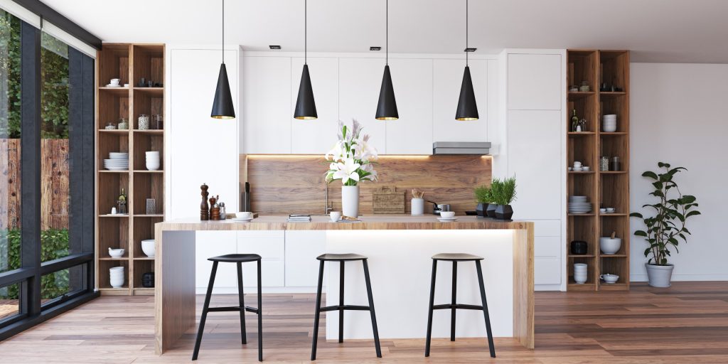 Modern luxury home kitchen