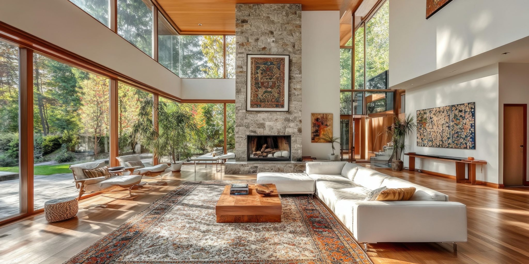 Modern luxury home interior
