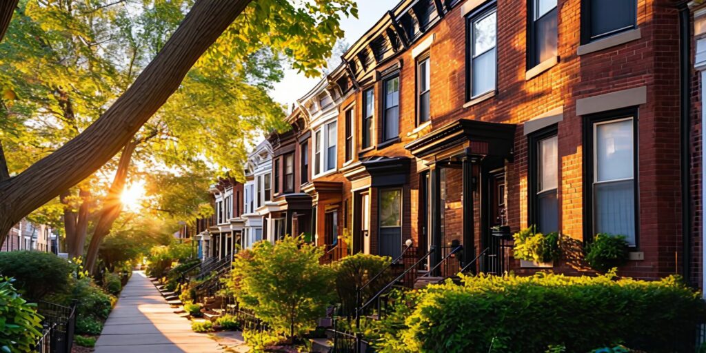 Philadelphia row homes neighborhood - down payment and mortgage rates guide