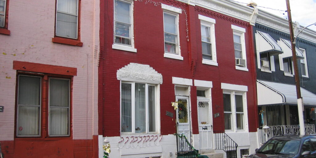 philadelphia rowhouses property taxes